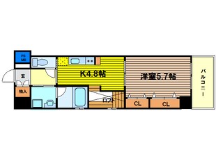 ＡＲＲＯＷ　ＦＩＥＬＤＳ　貳番館の物件間取画像